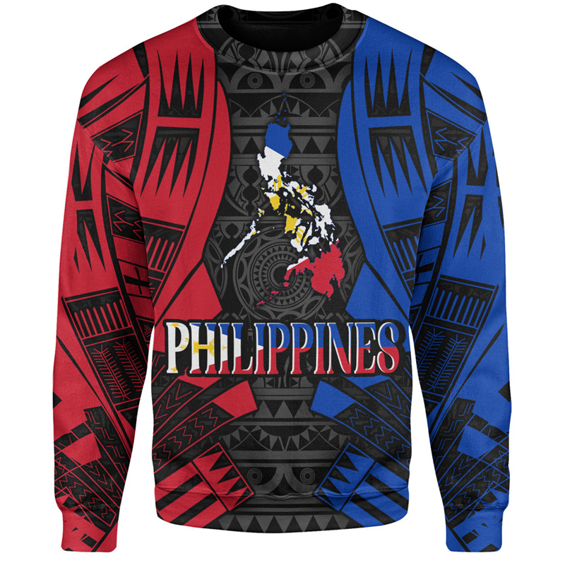 Men'S Fashion Philippines - Модная толстовка с круглым вырезом в