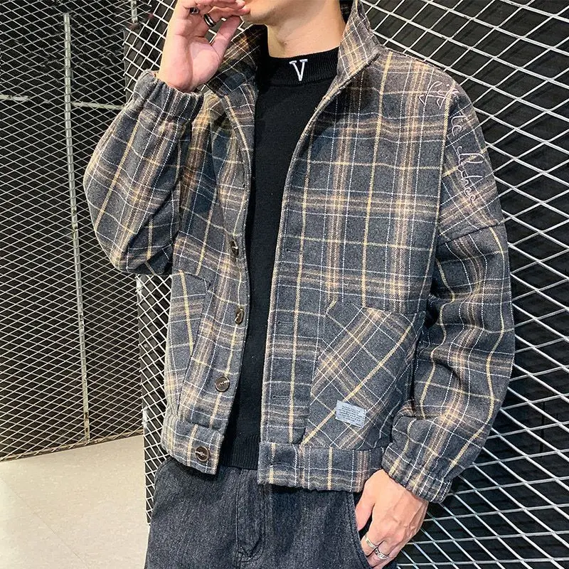 Men'S Fashion Reviews - GELITAYIN Короткие мужские шерстяные и смешанные