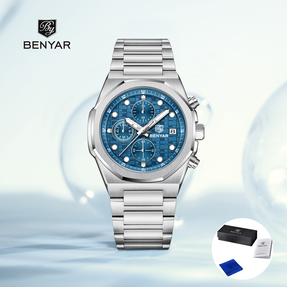 Men'S Fashion Box - Новинка 2022, мужские часы BENYAR, роскошные