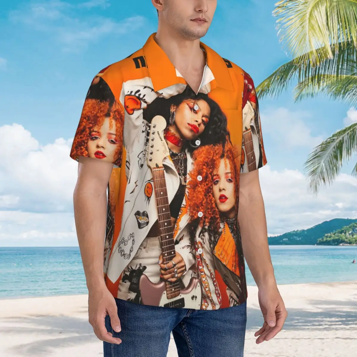 Men'S Fashion Nova Shirts - Гавайские рубашки Nova Twins, модные мужские
