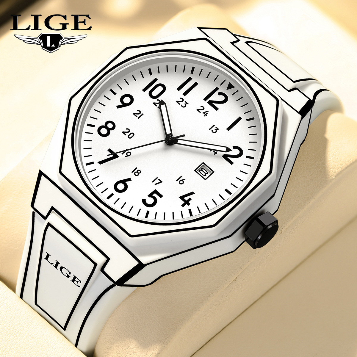 Men'S Fashion Box - LIGE новые мужские часы в стиле