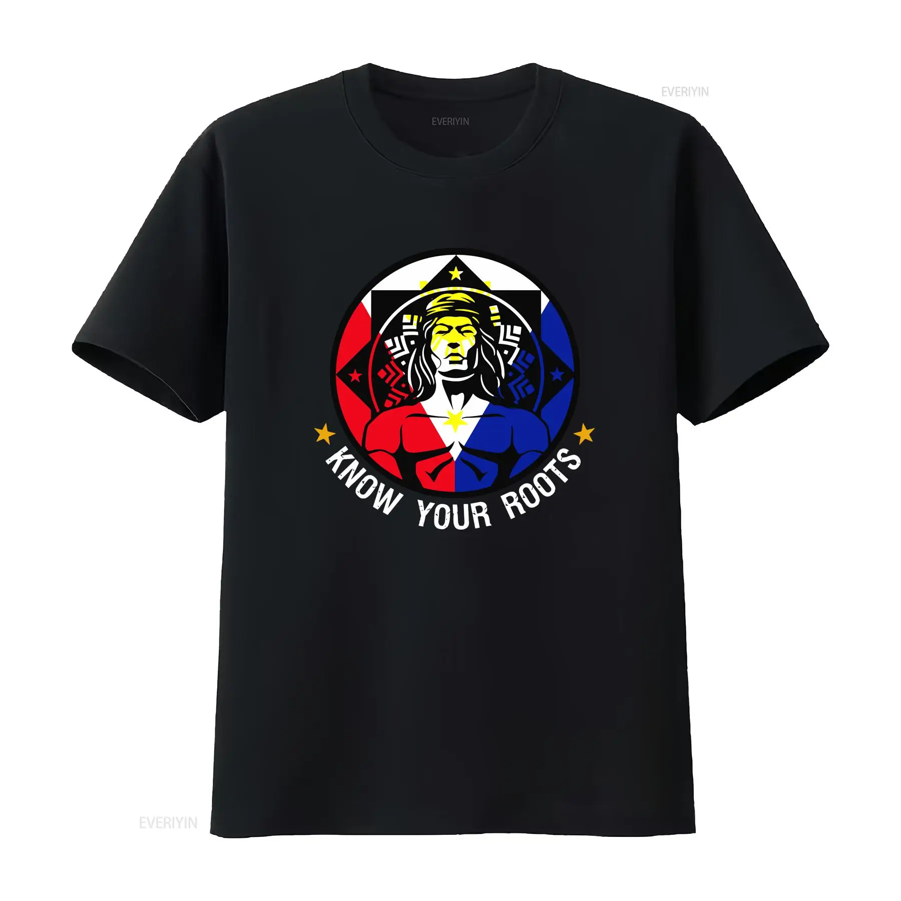 Men'S Fashion Philippines - Футболка Chief Lapu Philippines Pinoy, винтажная