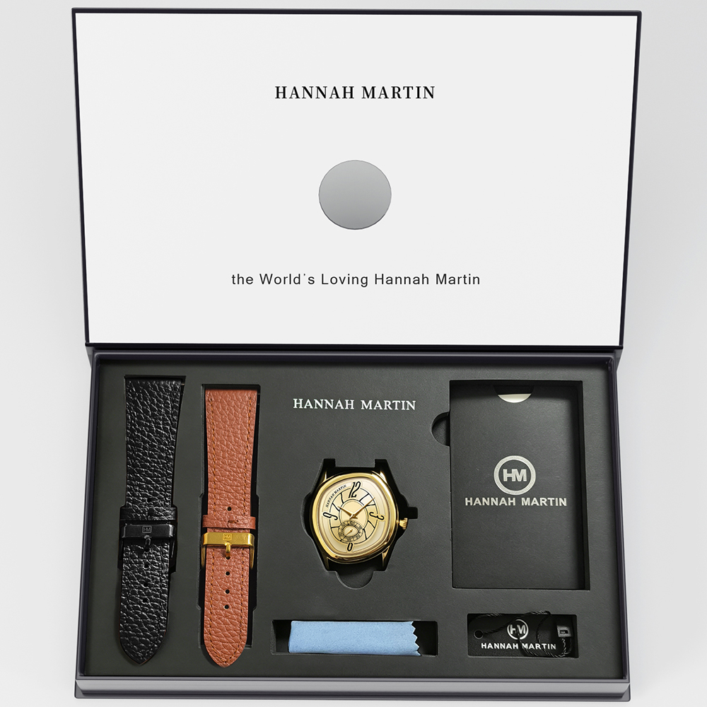Men'S Fashion Box - Мужские часы HANNAH MARTIN класса люкс: