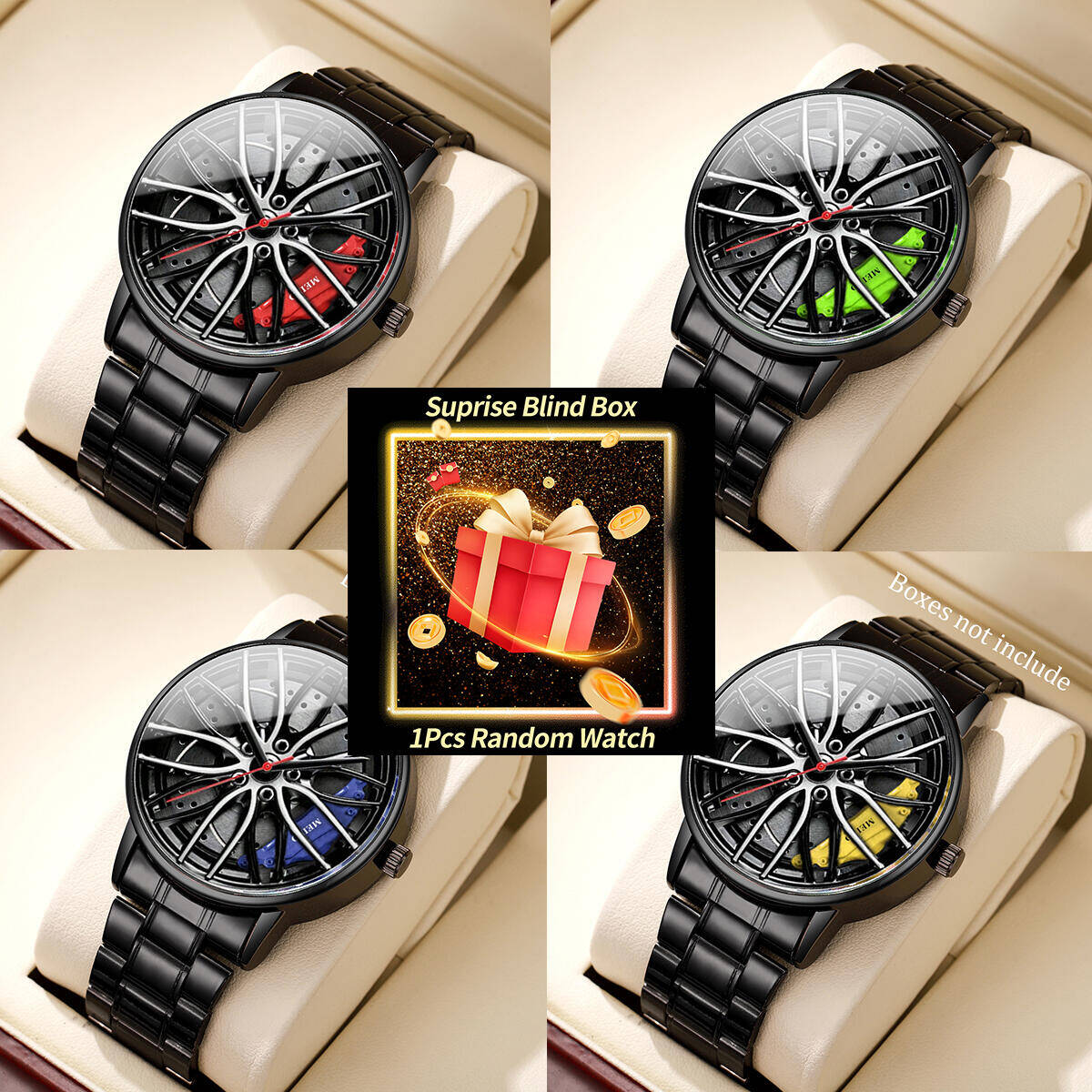 Men'S Fashion Box - 1 шт. Surprise Mystery Watch слепая