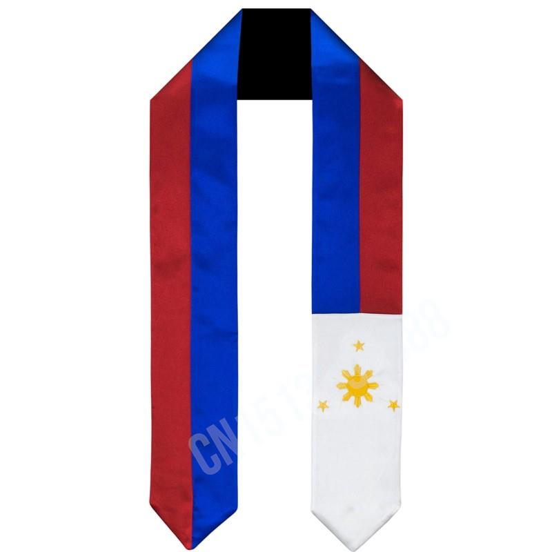 Men'S Fashion Philippines - Шарф с флагом Филиппинов, топ с