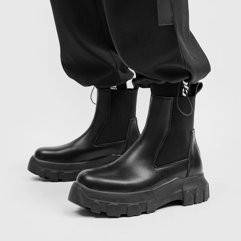Chelsea Boots Men - Мужские ботинки «Челси» из натуральной кожи