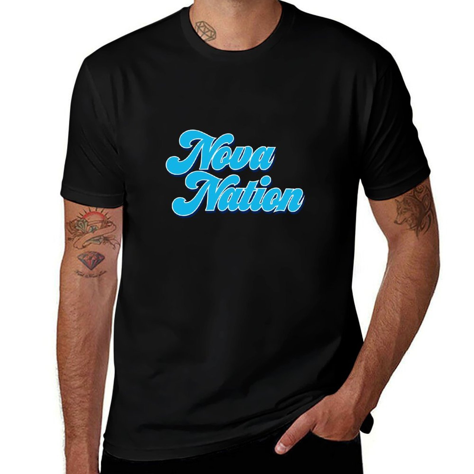 Men'S Fashion Nova Shirts - Футболка nova nation в стиле стрит-мода,