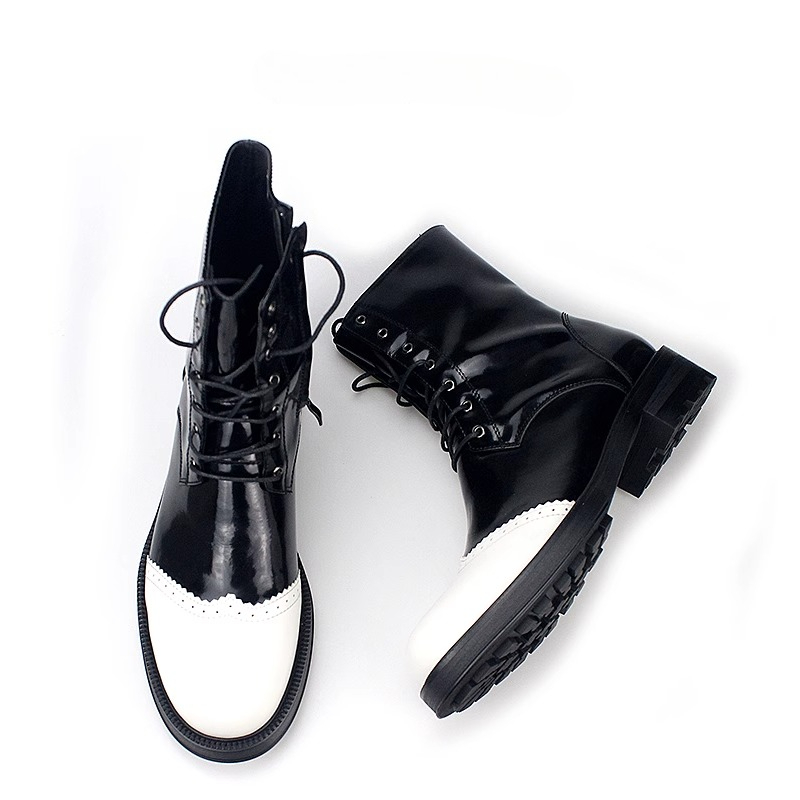 Мужские черно-белые мотоциклет – обзор и цена Chelsea Boots Men