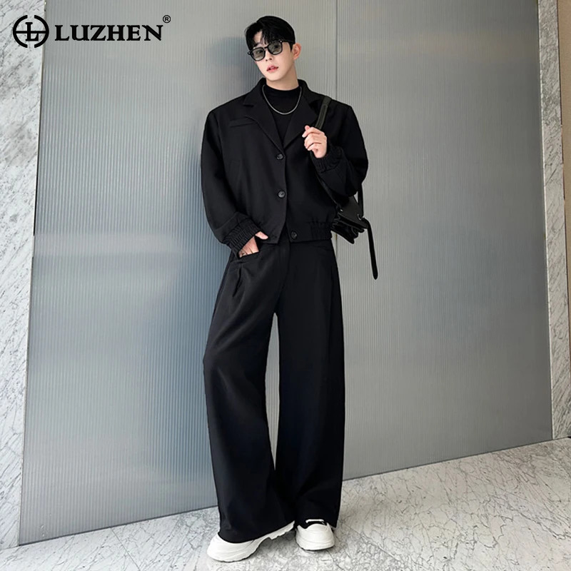 Мужской весенний блейзер LUZHE – обзор и цена Jacket Mens Fashion