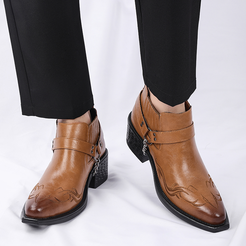 Новые коричневые/черные мужски – обзор и цена Chelsea Boots Men