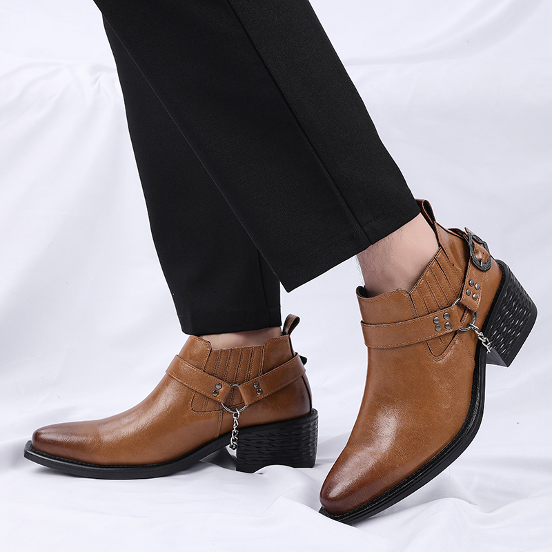 Новые коричневые/черные мужски – обзор и цена Chelsea Boots Men