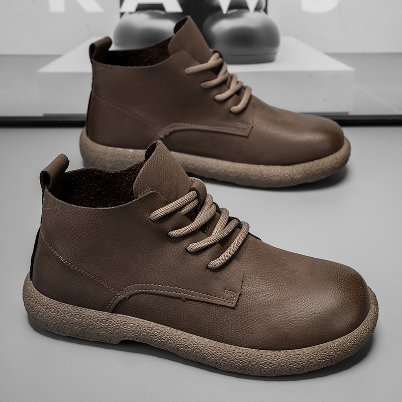 Мужские ботильоны Коричневые к – обзор и цена Chelsea Boots Men