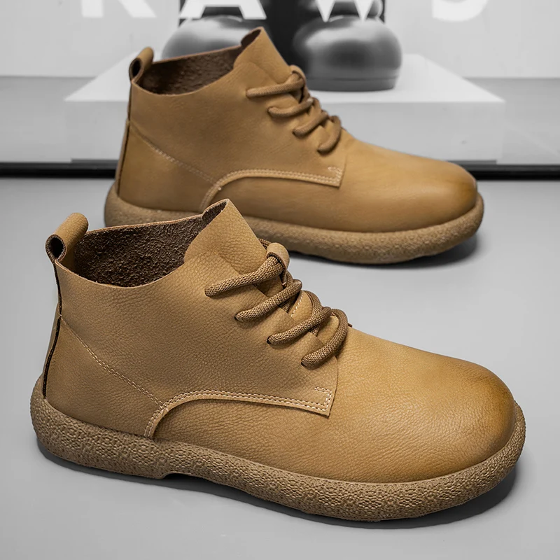 Мужские ботильоны Коричневые к – обзор и цена Chelsea Boots Men
