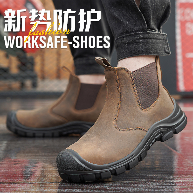 Мужские модные стальные носки  – обзор и цена Chelsea Boots Men