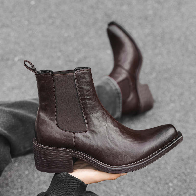Мужские модные высокие ботинки – обзор и цена Chelsea Boots Men