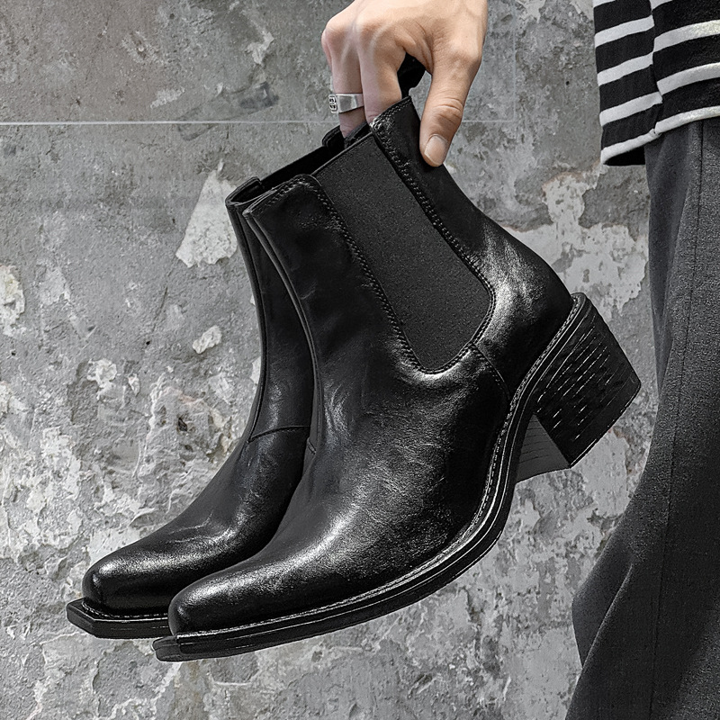 Мужские модные высокие ботинки – обзор и цена Chelsea Boots Men