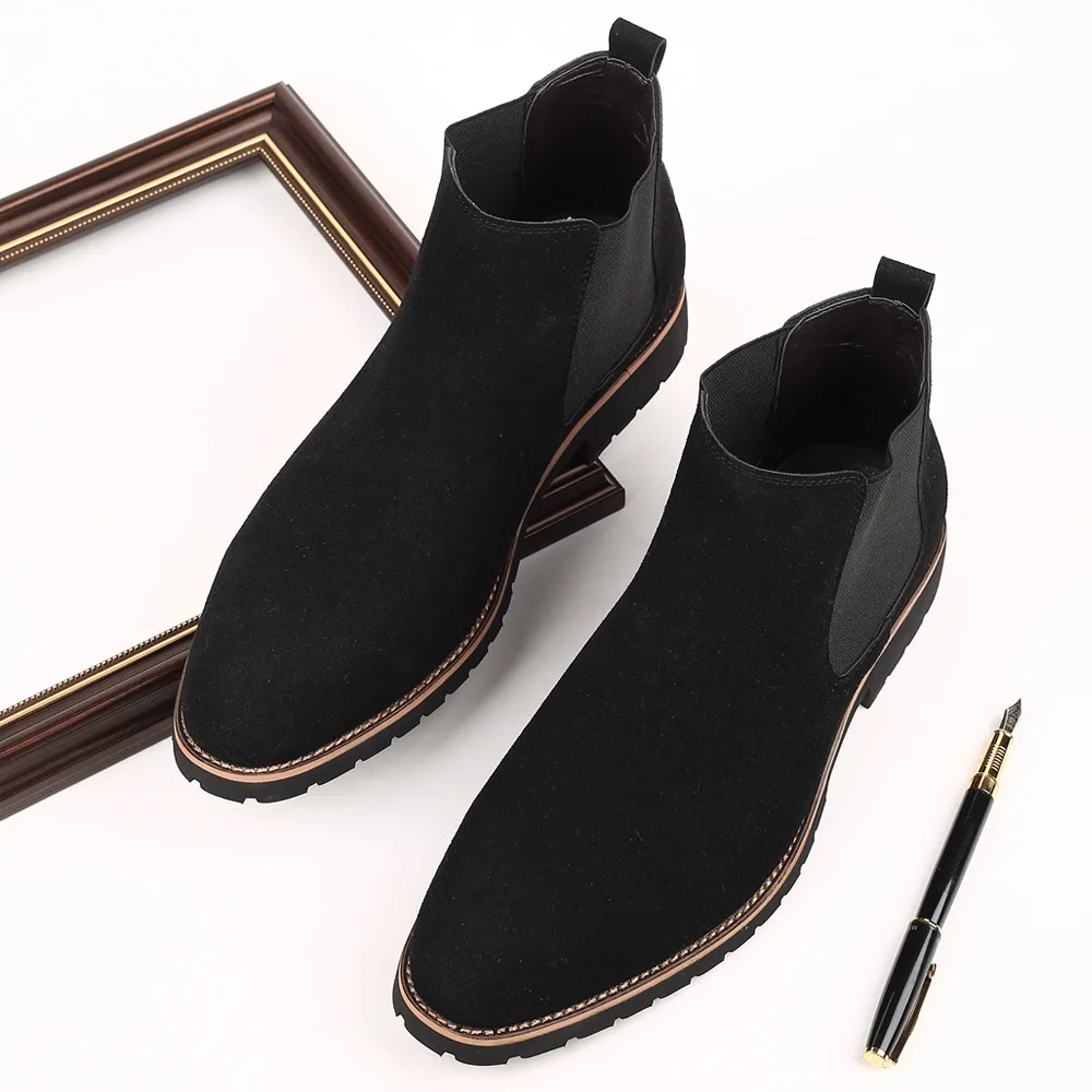 Мужские ботильоны, замшевые ко – обзор и цена Chelsea Boots Men