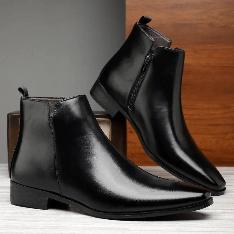 Новые мужские ботинки, классич – обзор и цена Chelsea Boots Men