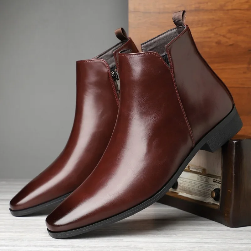 Новые мужские ботинки, классич – обзор и цена Chelsea Boots Men